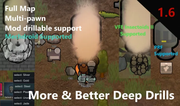 More and Better Deep Drill