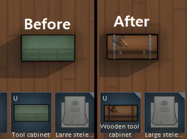 Medieval Tool Cabinet (Continued) 1