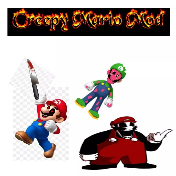 Creepy Mario Mod