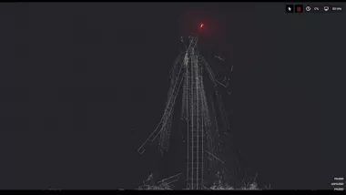 820 feets Radio Tower Destructable 1