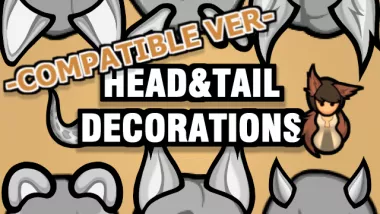 Head And Tail Decorations-RJW (RimJobWorld Addon)