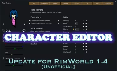 Character Editor (unofficial)