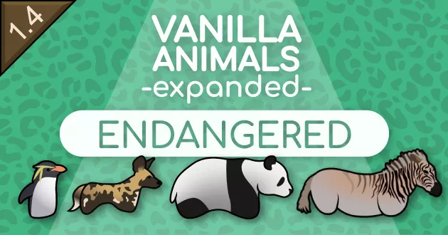 Vanilla Animals Expanded — Endangered