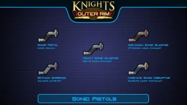 Star Wars KotOR Weapons and Armor 28