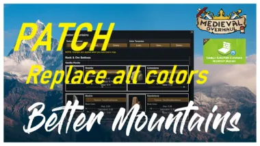 Better Mountains: Replace All Colors